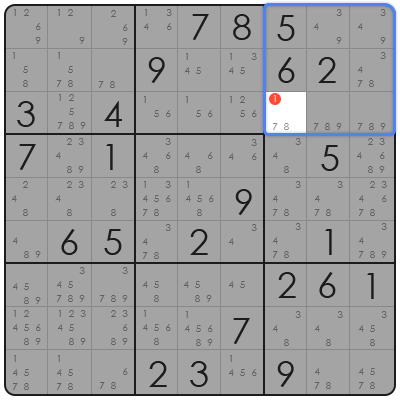 cross hatching in sudoku